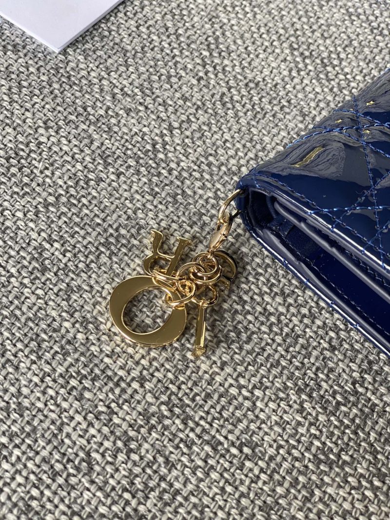 20230912_i1694500843_5556_4_jpg CD Caro 11cm Compact Wallet Shiny Blue Calfskin