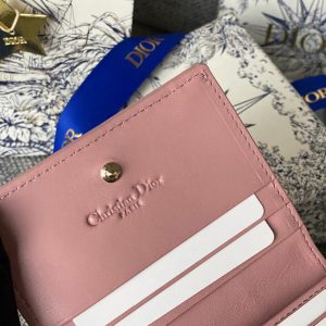 20230912_i1694505293_3648_6_jpg CD Caro 11cm Compact Wallet Pink Calfskin