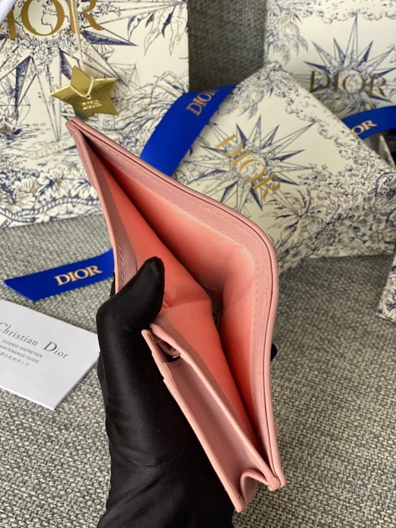 20230912_i1694505293_834_8_jpg CD Caro 11cm Compact Wallet Pink Calfskin