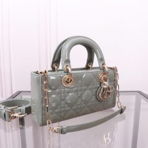 20231119_i1700325451_2405_1_jpg SMALL LADY D-JOY 22 ROCK GRAY LAMBSKIN