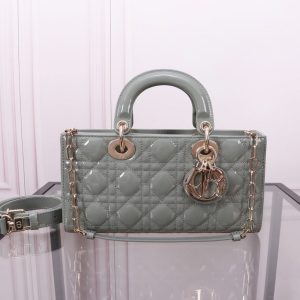 20231119_i1700325463_1739_0_jpg MEDIUM LADY D-JOY 26 ROCK GRAY LAMBSKIN