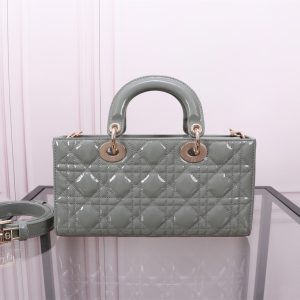 20231119_i1700325463_5388_3_jpg MEDIUM LADY D-JOY 26 ROCK GRAY LAMBSKIN