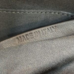 FendiI 27 BAG IN BROWN MIX BLACK JACQUARD FABRIC WITH CALFSKIN