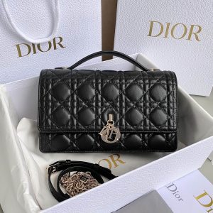 20231128_i1701157864_8058_0_jpg MISS LADY 24 LARGE BAG IN BLACK LAMBSKIN