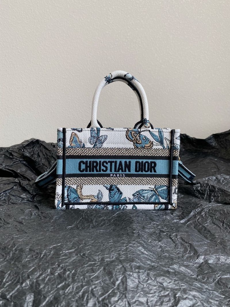 20240312_i1710238093_2410_1_jpg MINI BOOK TOTE 21 BUTTERFLY PATTERN BLUE CALFSKIN