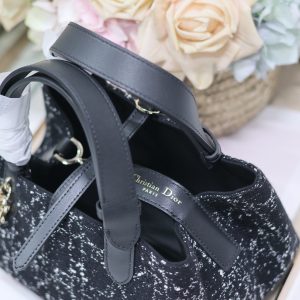 CD Small Toujours 23 Black Tweed 245636