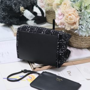 CD Small Toujours 23 Black Tweed 245636