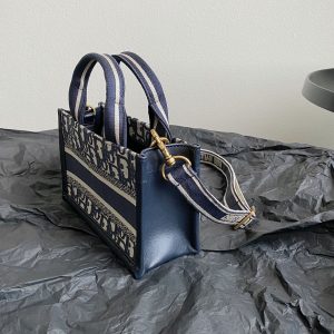 20240505_i1714886513_3150_3_jpg MINI BOOK TOTE 21 BLUE OBLIQUE EMBROIDERY