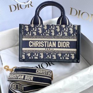 20240505_i1714886513_7711_0_jpg MINI BOOK TOTE 21 BLUE OBLIQUE EMBROIDERY