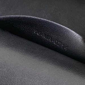 MINI CARO VANITY 16 BLACK TWEED AND LAMBSKIN