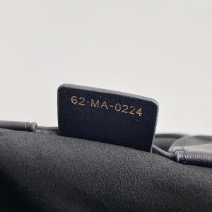 MINI BOOK TOTE 21 BLACK MACCROCANNAGE CALFSKIN