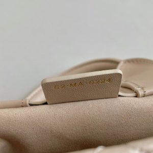 MINI BOOK TOTE 21 BEIGE CREAM MACCROCANNAGE CALFSKIN