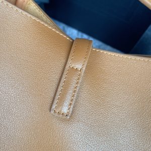 le 5a7 small 23cm brown calfskin