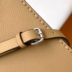 Peekaboo ISeeU Petite 20 Bag Light Brown Leather Shw