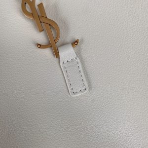 le 5a7 small 23cm white calfskin