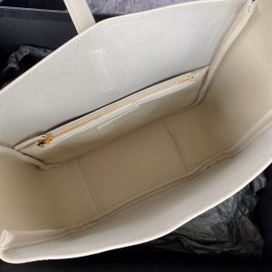 le 5a7 small 23cm white calfskin