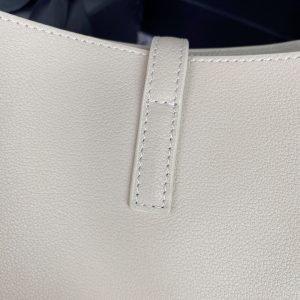 le 5a7 small 23cm white calfskin