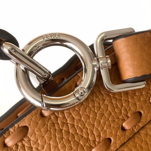 Peekaboo ISeeU Petite 20 Bag Tan Leather Shw