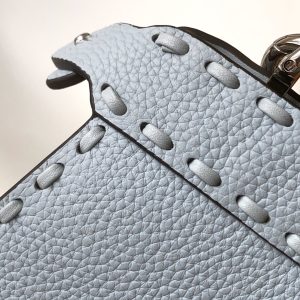 Peekaboo ISeeU Petite 20 Bag Baby Blue Leather Shw