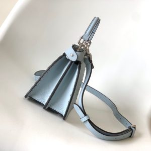 Peekaboo ISeeU Petite 20 Bag Baby Blue Leather Shw