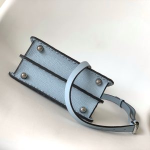 Peekaboo ISeeU Petite 20 Bag Baby Blue Leather Shw