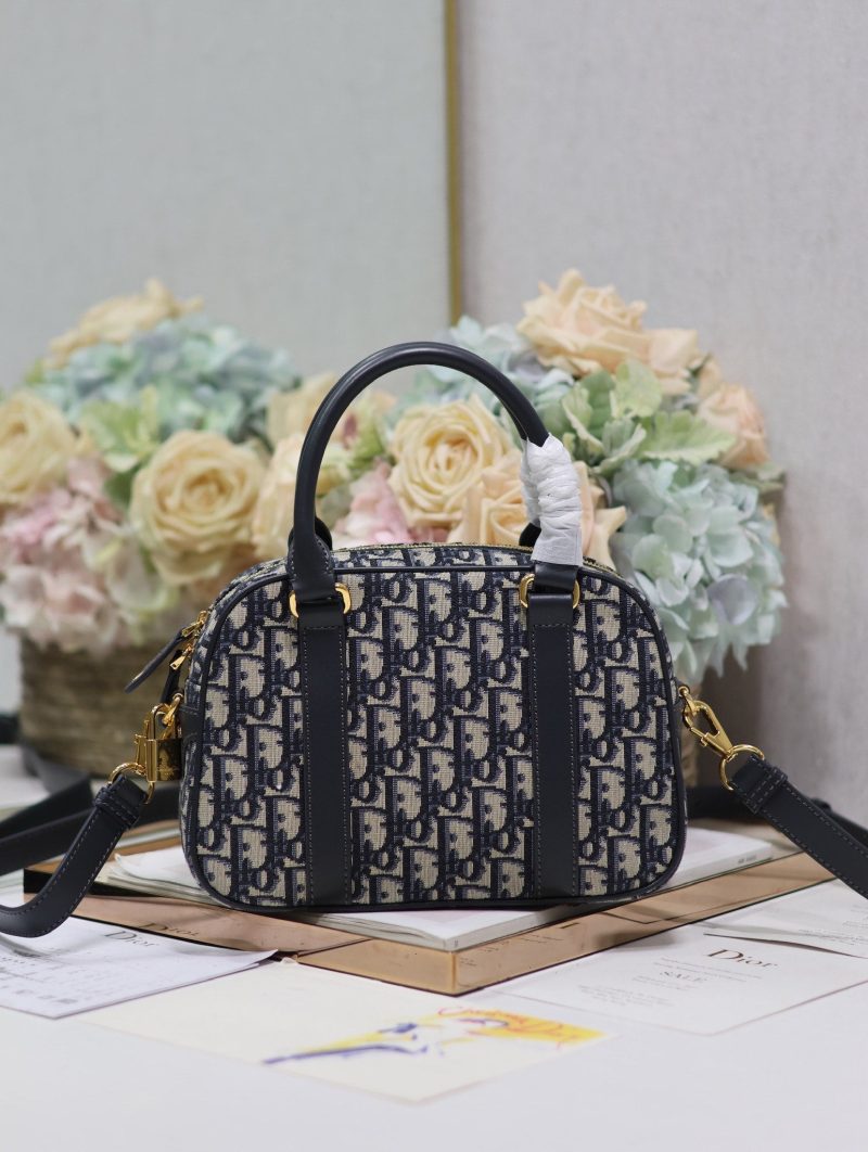 20240607_i1717745790_1838_3_jpg SMALL 25 D-VIBE BOWLING BAG IN BLUE MONOGRAM OBLIQUE JACQUARD