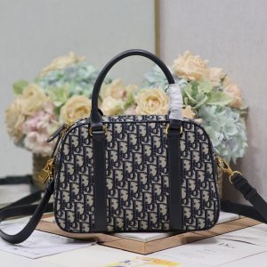 20240607_i1717746222_3401_5_jpg MEDIUM 31 D-VIBE BOWLING BAG IN BLUE MONOGRAM OBLIQUE JACQUARD