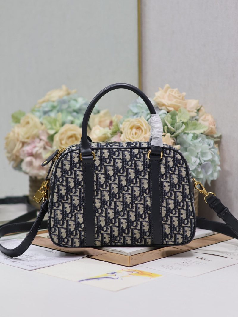 20240607_i1717746222_3401_5_jpg MEDIUM 31 D-VIBE BOWLING BAG IN BLUE MONOGRAM OBLIQUE JACQUARD