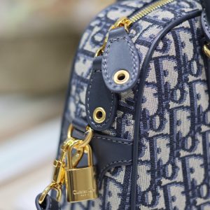 20240607_i1717746222_9607_2_jpg MEDIUM 31 D-VIBE BOWLING BAG IN BLUE MONOGRAM OBLIQUE JACQUARD