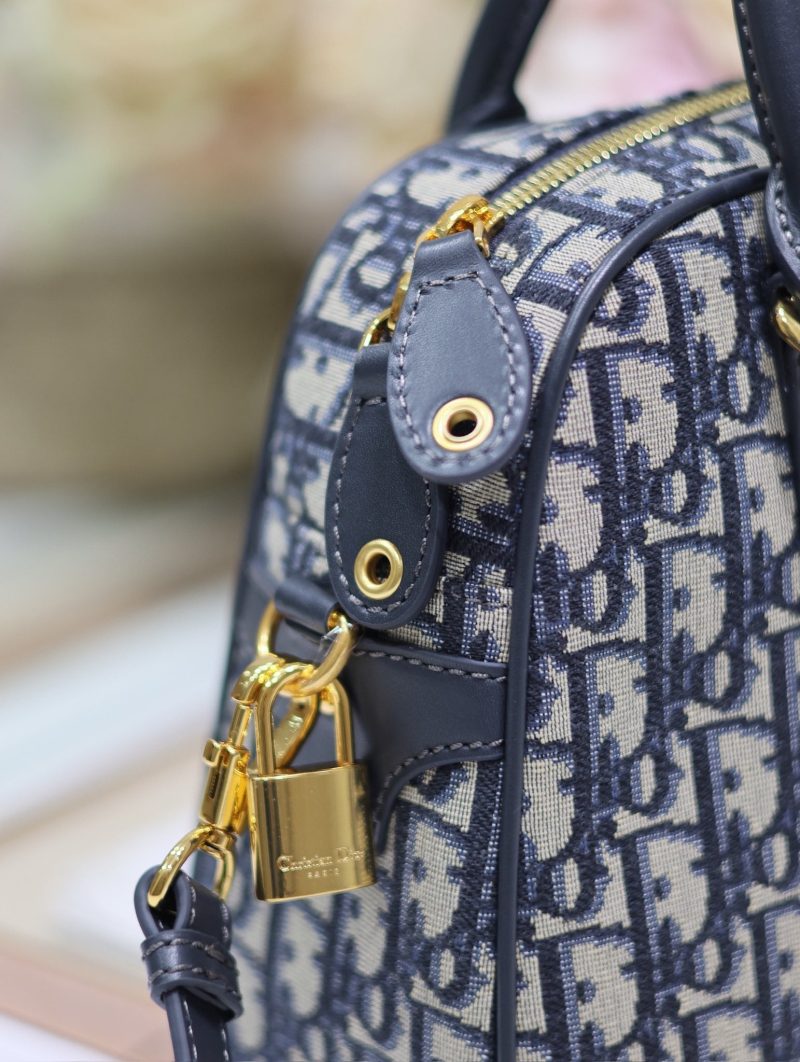 20240607_i1717746222_9607_2_jpg MEDIUM 31 D-VIBE BOWLING BAG IN BLUE MONOGRAM OBLIQUE JACQUARD