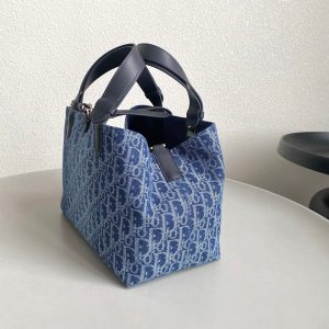 20240611_i1718095311_2755_2_jpg MEDIUM TOUJOURS 28 BLUE DENIM OBLIQUE JACQUARD