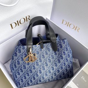 20240611_i1718095311_7236_0_jpg MEDIUM TOUJOURS 28 BLUE DENIM OBLIQUE JACQUARD