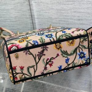 CD Floral Pollen 24 Lady Dior Bag Canvas 336648