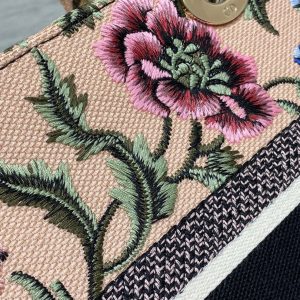 CD Floral Pollen 24 Lady Dior Bag Canvas 336648