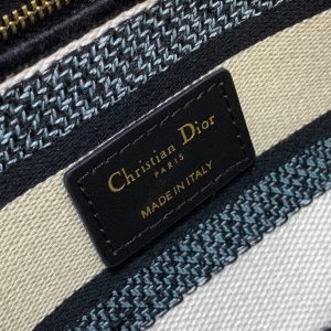 CD Travel Star Green 24 Lady Dior Bag Canvas 336666