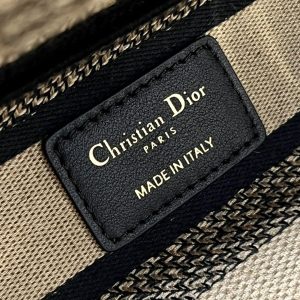 CD Apricot Tiger 24 Lady Dior Bag Canvas 336718