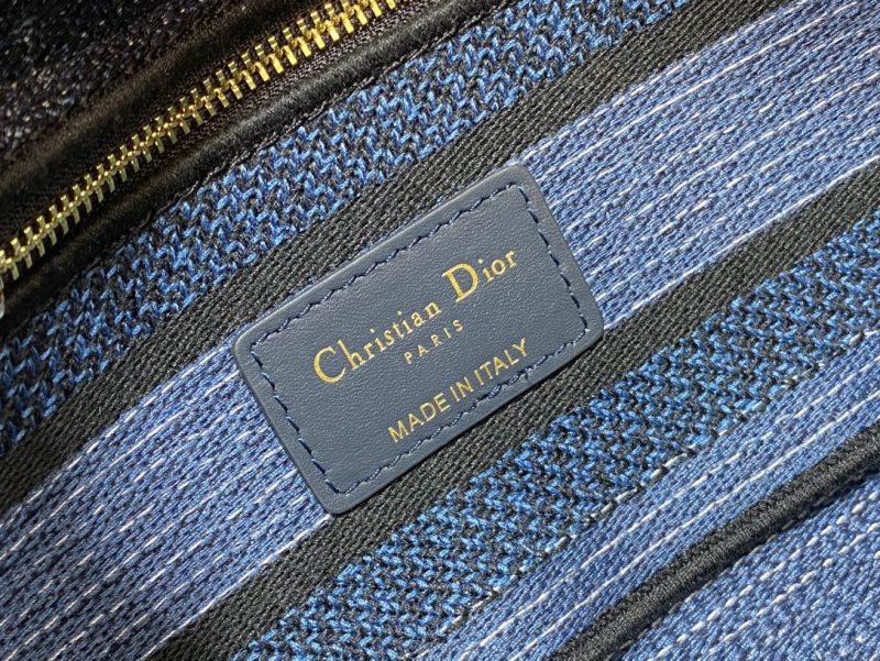 CD Denim Blue Tiger 26 Lady D-Joy Bag Canvas 336633