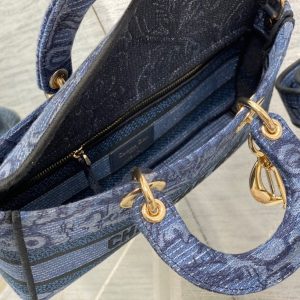 CD Denim Blue Tiger 26 Lady D-Joy Bag Canvas 336633