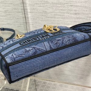 CD Denim Blue Tiger 26 Lady D-Joy Bag Canvas 336633