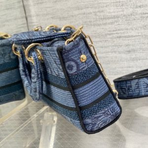 CD Denim Blue Tiger 26 Lady D-Joy Bag Canvas 336633