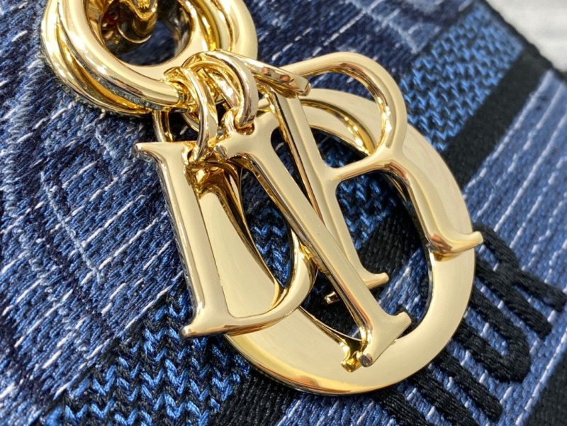 CD Denim Blue Tiger 26 Lady D-Joy Bag Canvas 336633