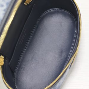 CARO MINI 16 VANITY CASE IN CERULEAN BLUE MONOGRAM DENIM