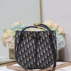 MINI 27 NOLITA BAG IN BLUE MONOGRAM OBLIQUE JACQUARD