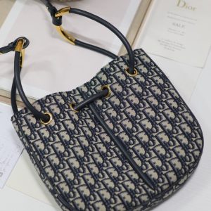 MINI 27 NOLITA BAG IN BLUE MONOGRAM OBLIQUE JACQUARD