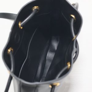 MINI 27 NOLITA BAG IN BLACK SMOOTH CALFSKIN