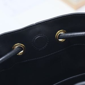 MINI 27 NOLITA BAG IN BLACK SMOOTH CALFSKIN