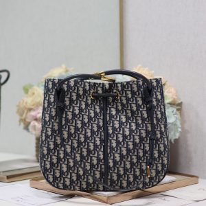 MEDIUM 34 NOLITA BAG IN BLUE MONOGRAM OBLIQUE JACQUARD