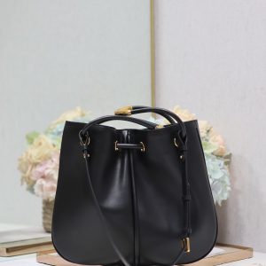 MEDIUM 34 NOLITA BAG IN BLACK SMOOTH CALFSKIN