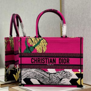 CD Pink Panther Book Tote 36cm Bag Canvas 336546