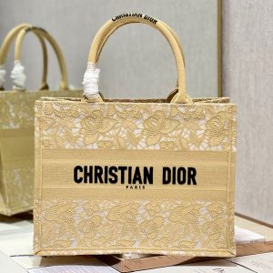 CD Mesh apricot Book Tote Bag Canvas 336534